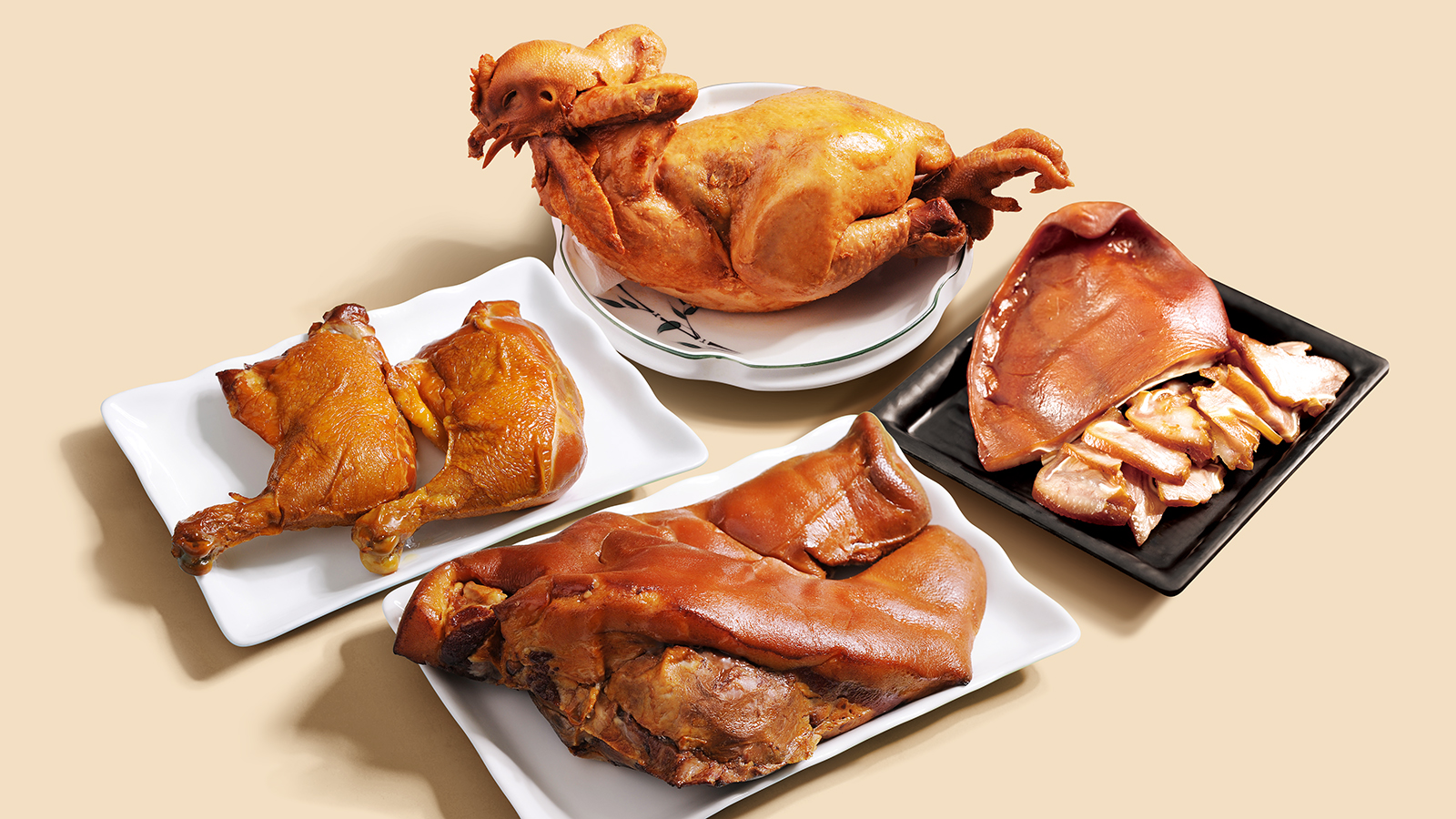 肉类熏卤
